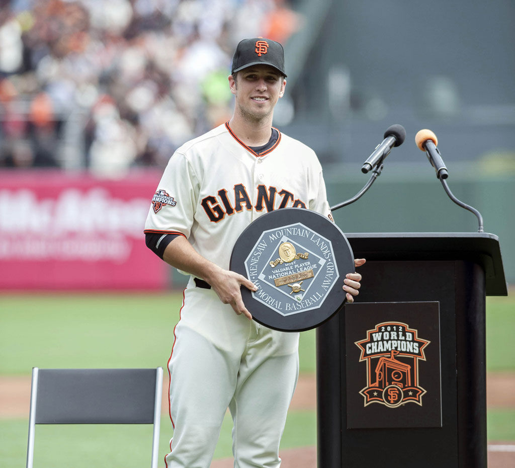 Buster Posey Catcher MVP winner